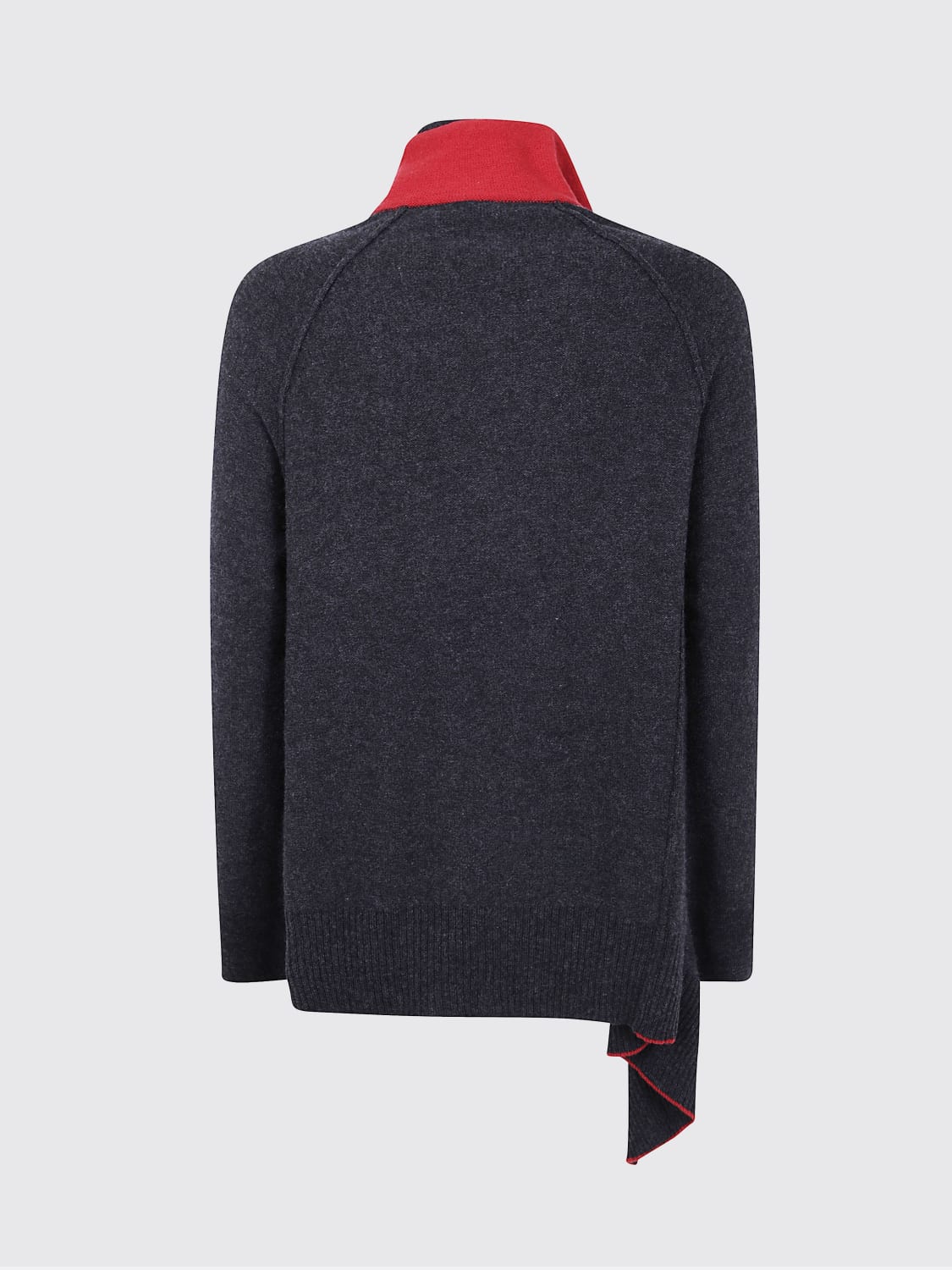 Y'S MAGLIA: Cardigan di misto lana Y's, Grigio - Img 2