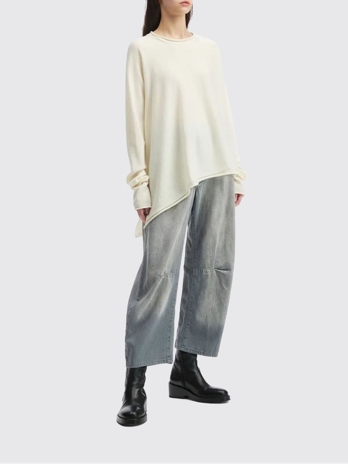 Y'S PULLOVER: Pullover damen Y's, Weiß - Img 2