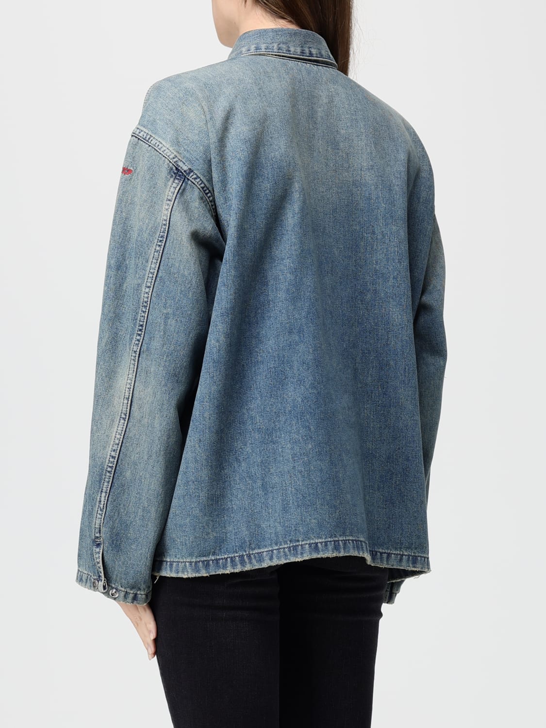 DIESEL SHIRT: Shirt woman Diesel, Denim - Img 2