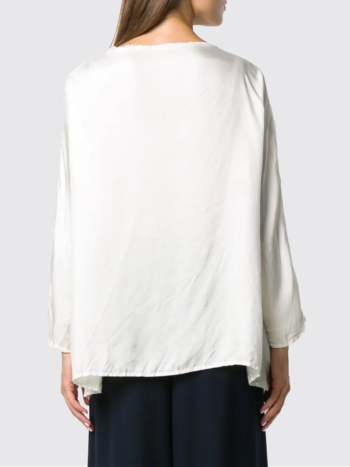 DANIELA GREGIS TOP: Hemdbluse damen Daniela Gregis, Cream - Img 2