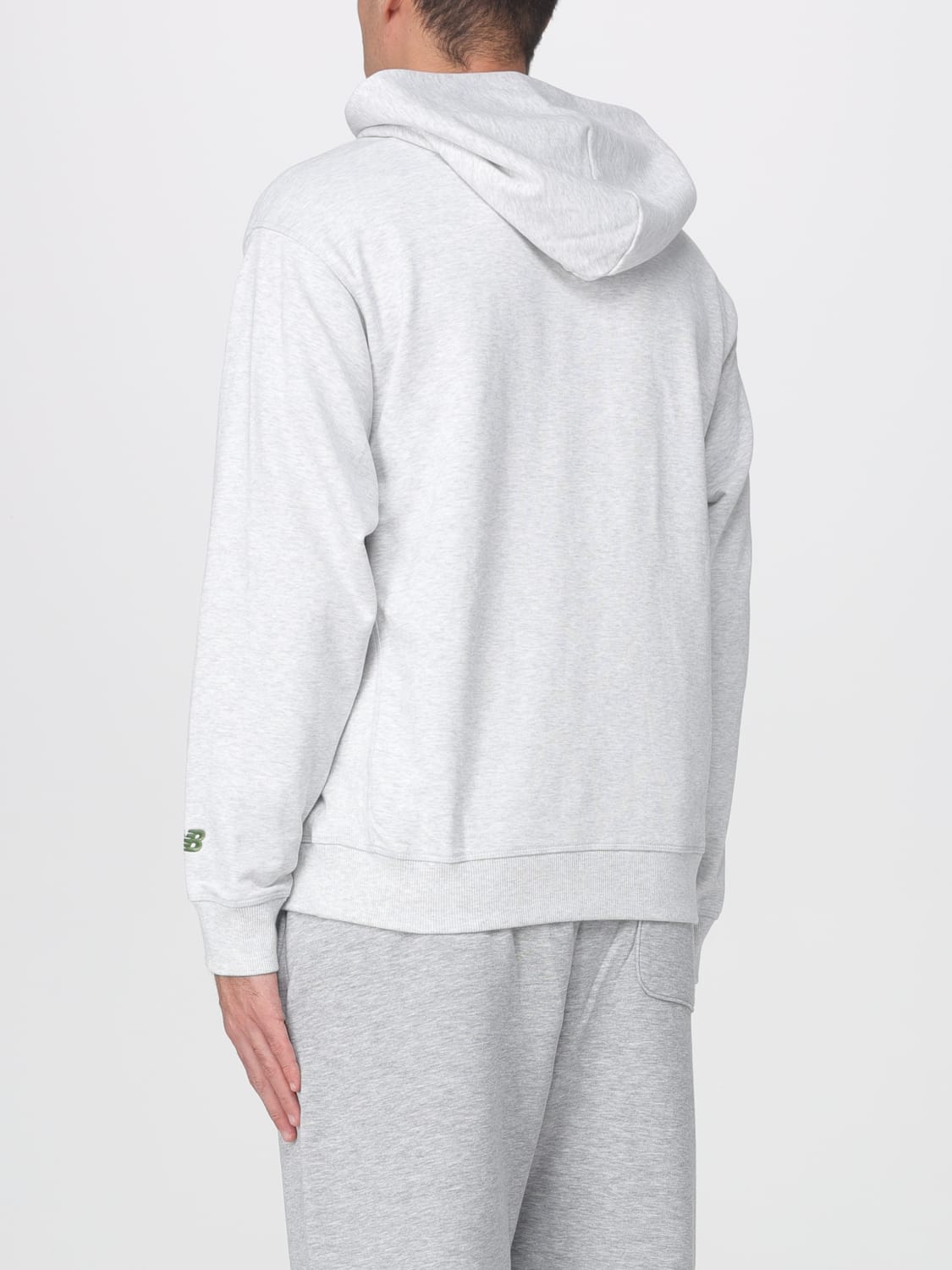 NEW BALANCE SWEATSHIRT: Sweater men New Balance, Grey - Img 2