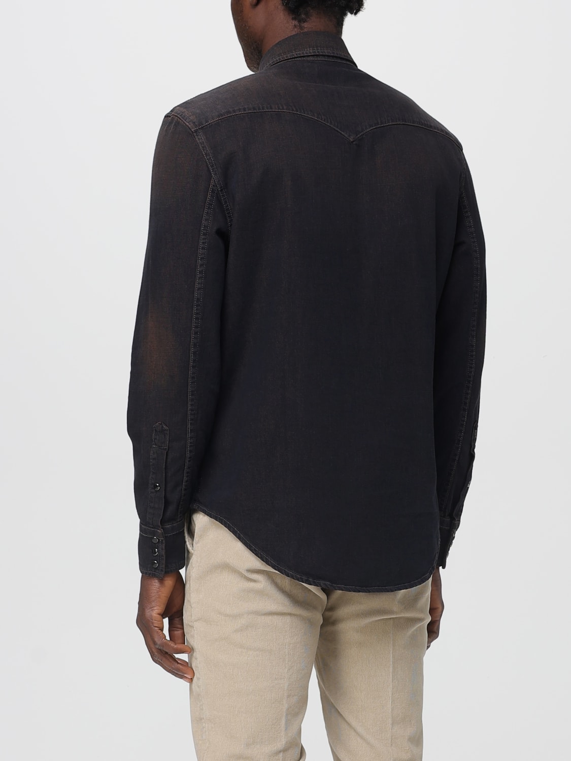 DONDUP SHIRT: Shirt men Dondup, Blue - Img 2