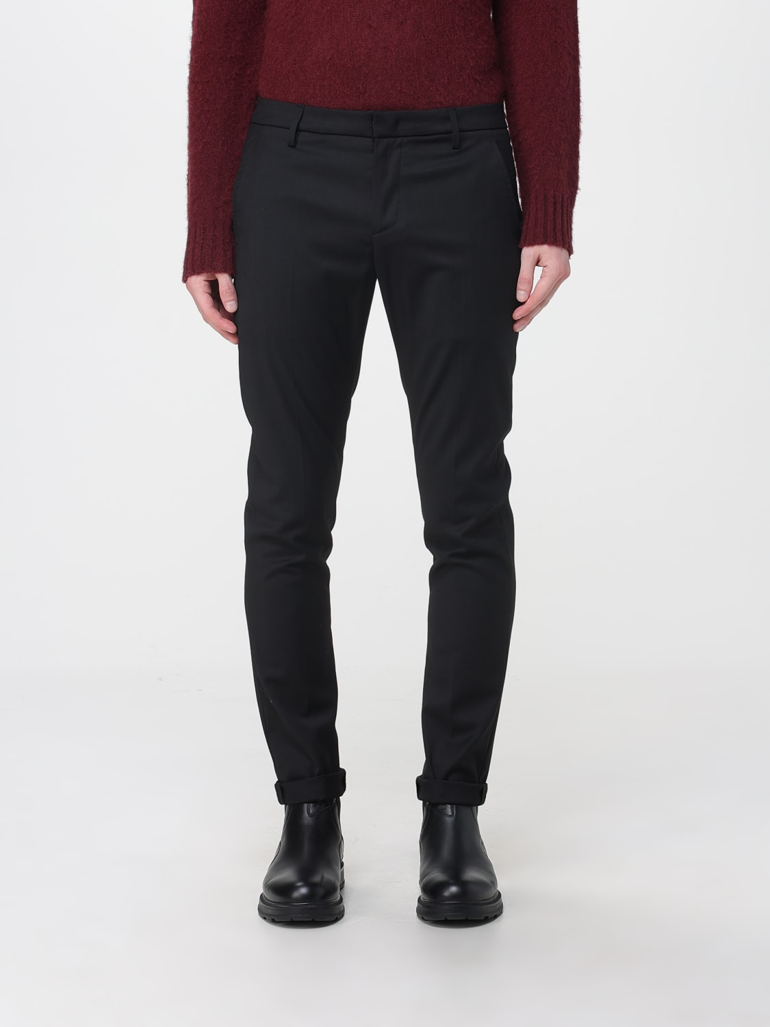 DONDUP HOSE: Hose herren Dondup, Schwarz - Img 1