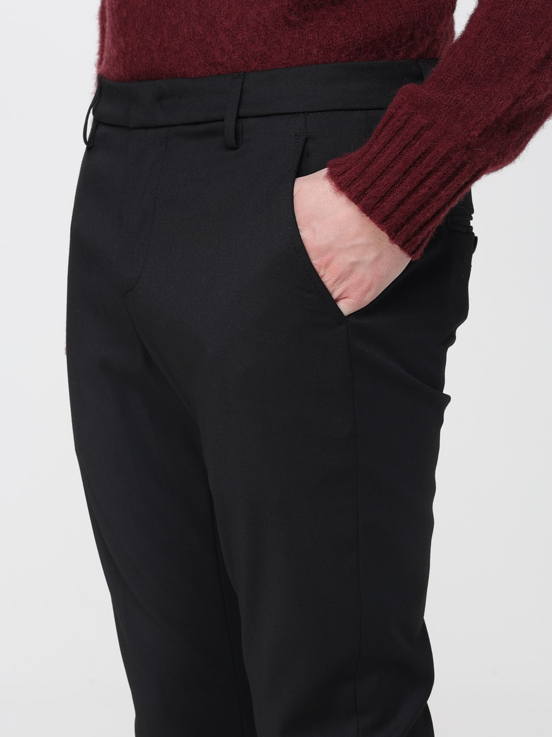 DONDUP HOSE: Hose herren Dondup, Schwarz - Img 3