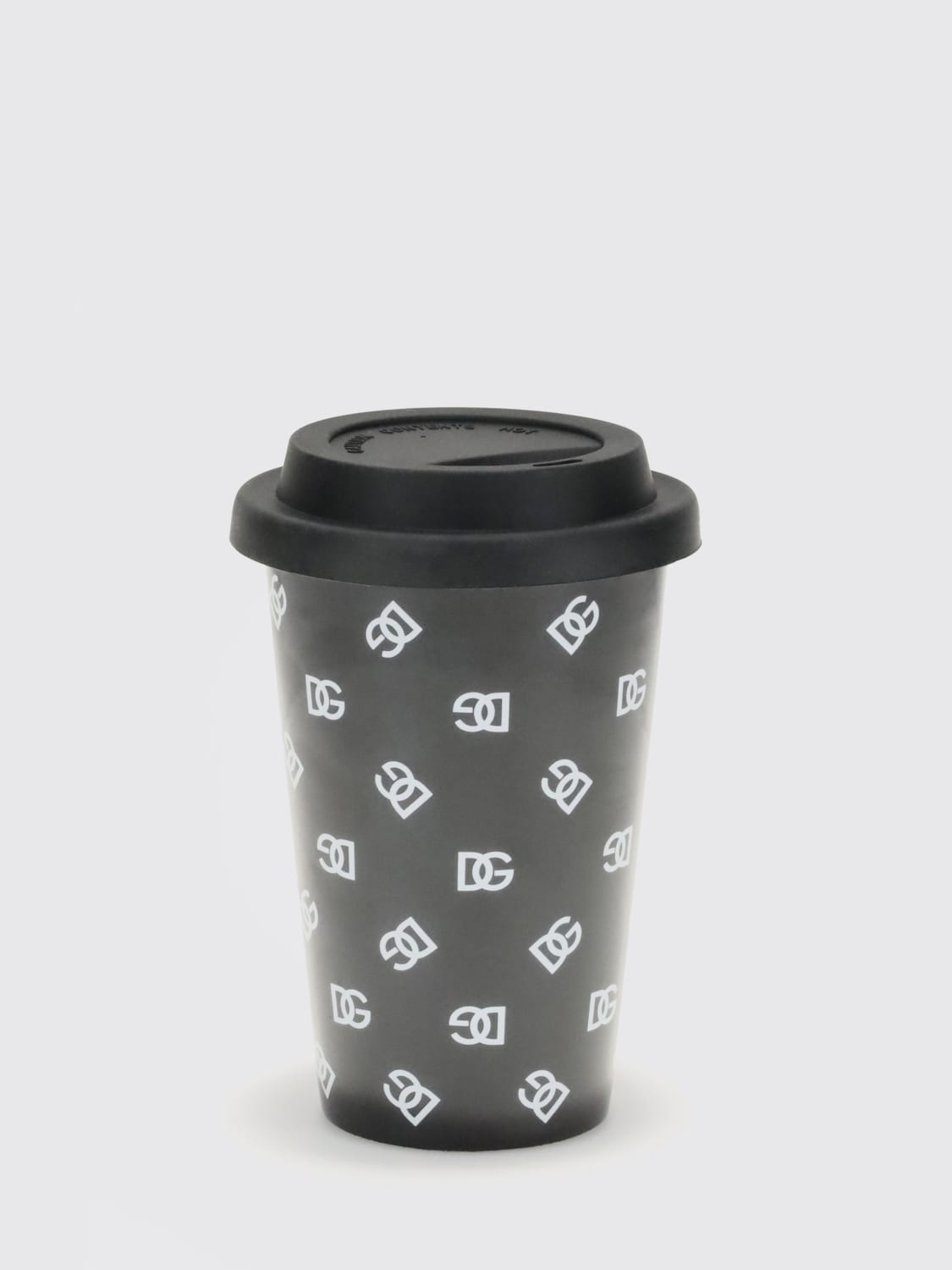 DOLCE & GABBANA GLASSWARE: Water bottle men Dolce & Gabbana, Black - Img 1