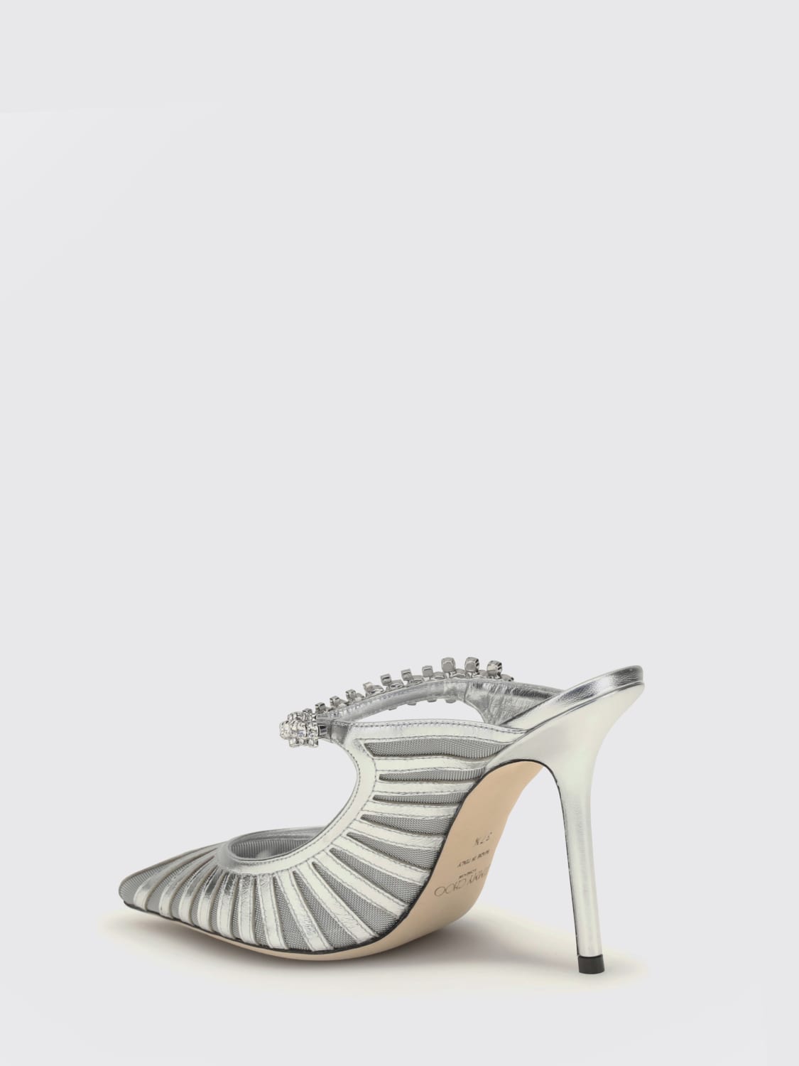 JIMMY CHOO SHOES: Shoes woman Jimmy Choo, Silver - Img 3