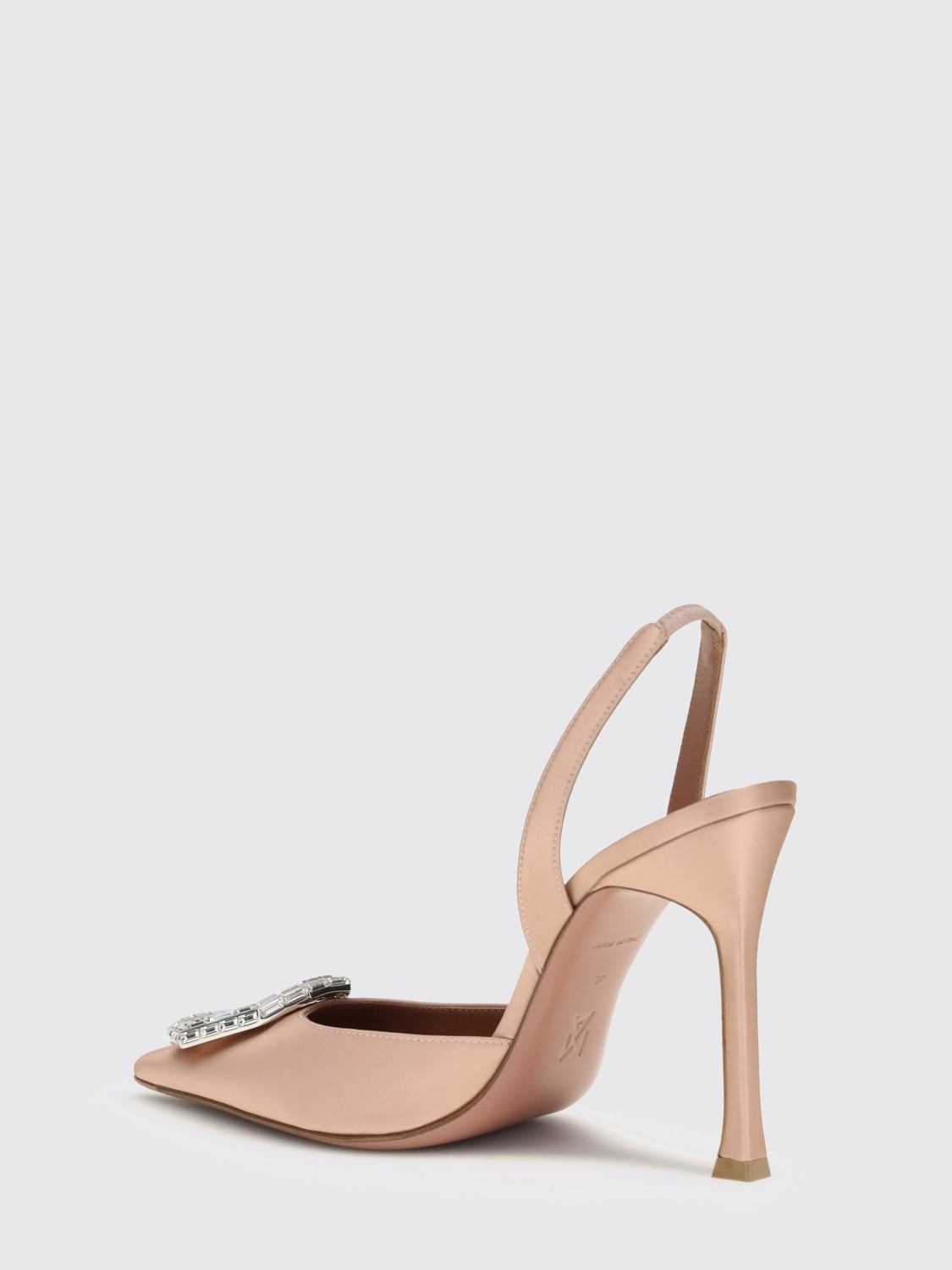 AMINA MUADDI PUMPS: Schuhe damen Amina Muaddi, Puder - Img 3