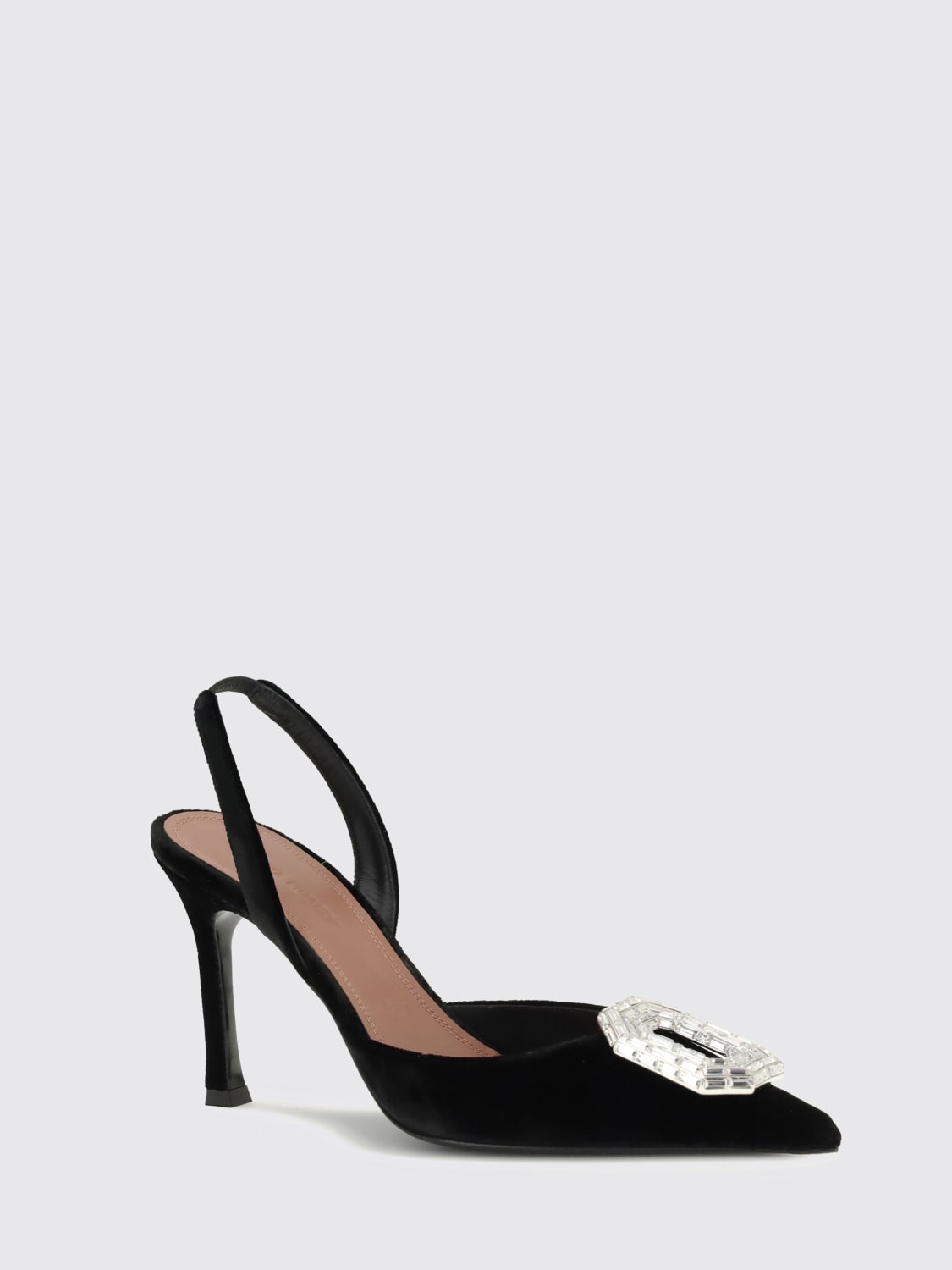 AMINA MUADDI PUMP: Shoes woman Amina Muaddi, Black - Img 2