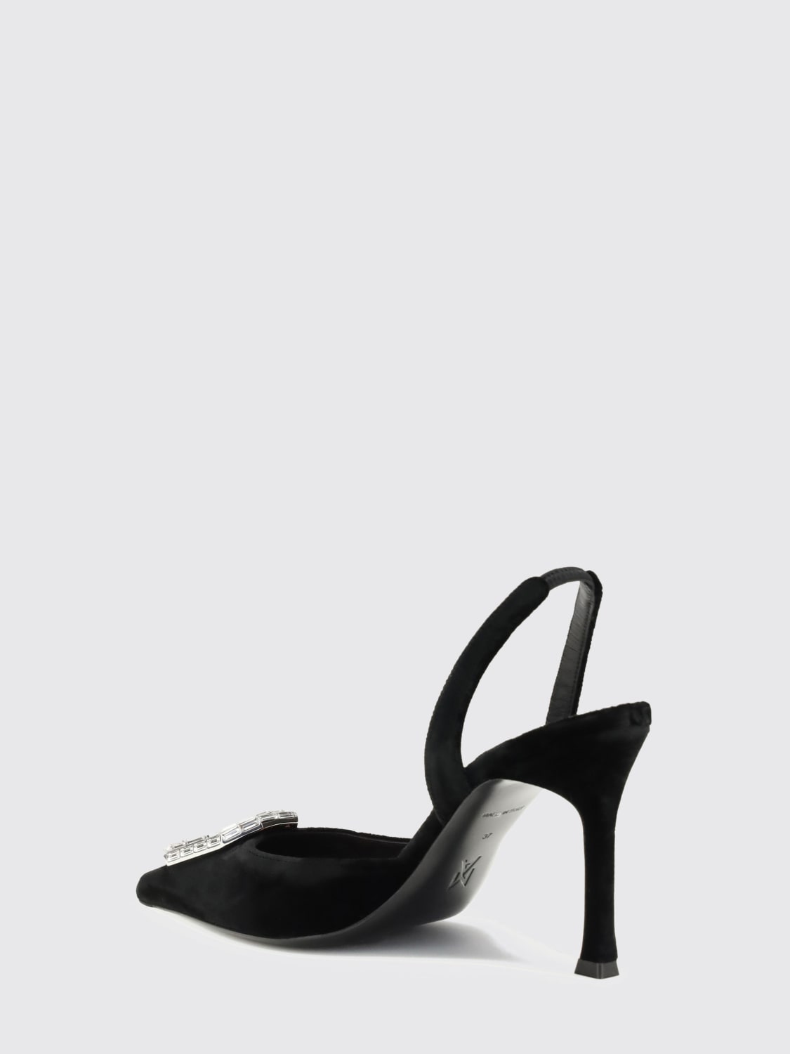 AMINA MUADDI PUMP: Shoes woman Amina Muaddi, Black - Img 3