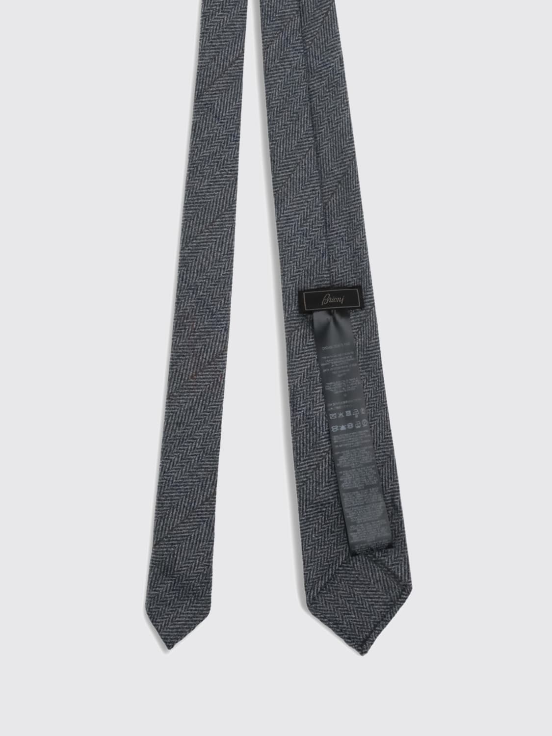 BRIONI CRAVATE: Cravate homme Brioni, Graphite - Img 2