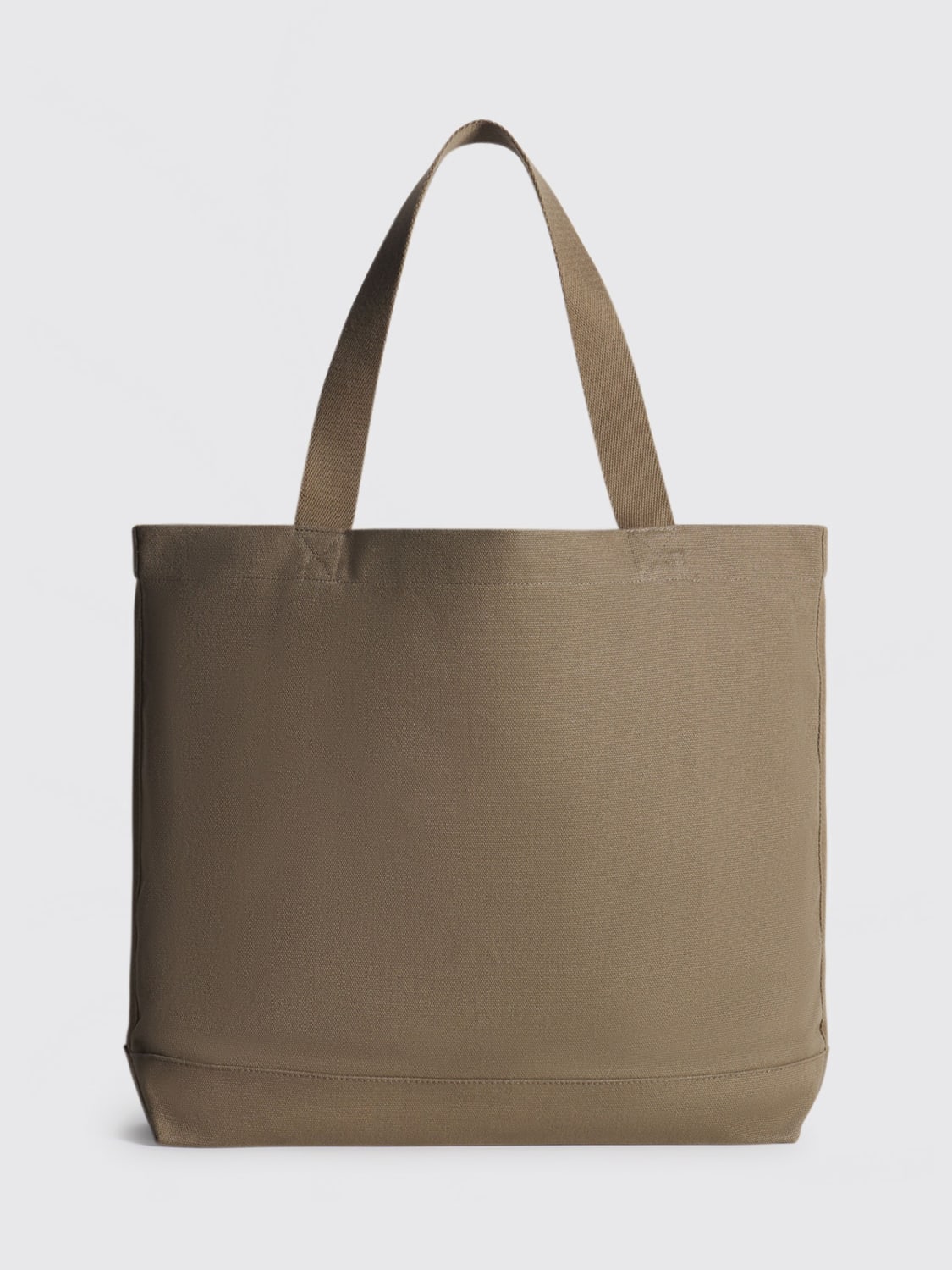 MAISON KITSUNÉ TOTE BAG: Shoulder bag woman Maison KitsunÉ, Brown - Img 2