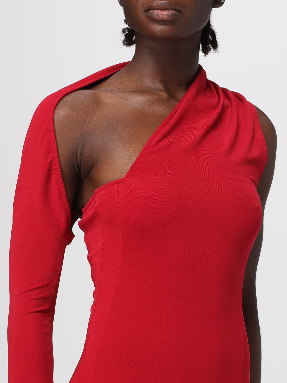 COURRÈGES KLEID: Kleid damen CourrÈges, Rot - Img 3