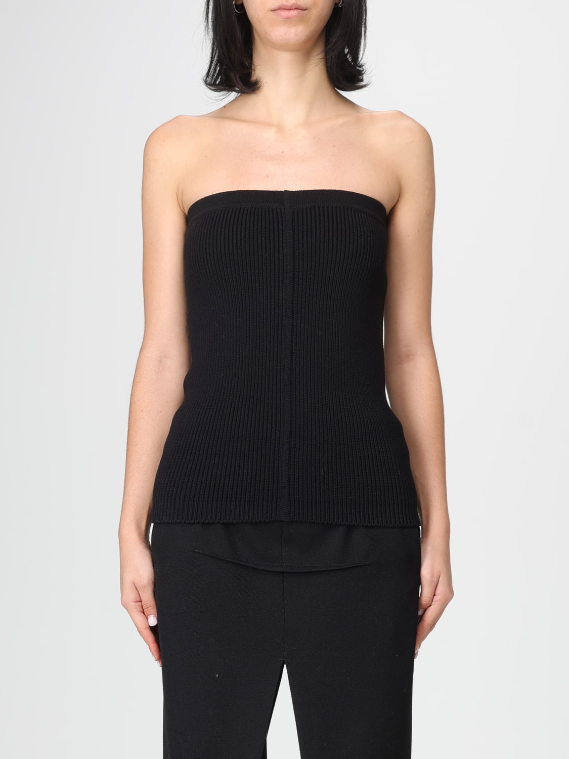 RICK OWENS TOP: Top mujer Rick Owens, Negro - Img 1