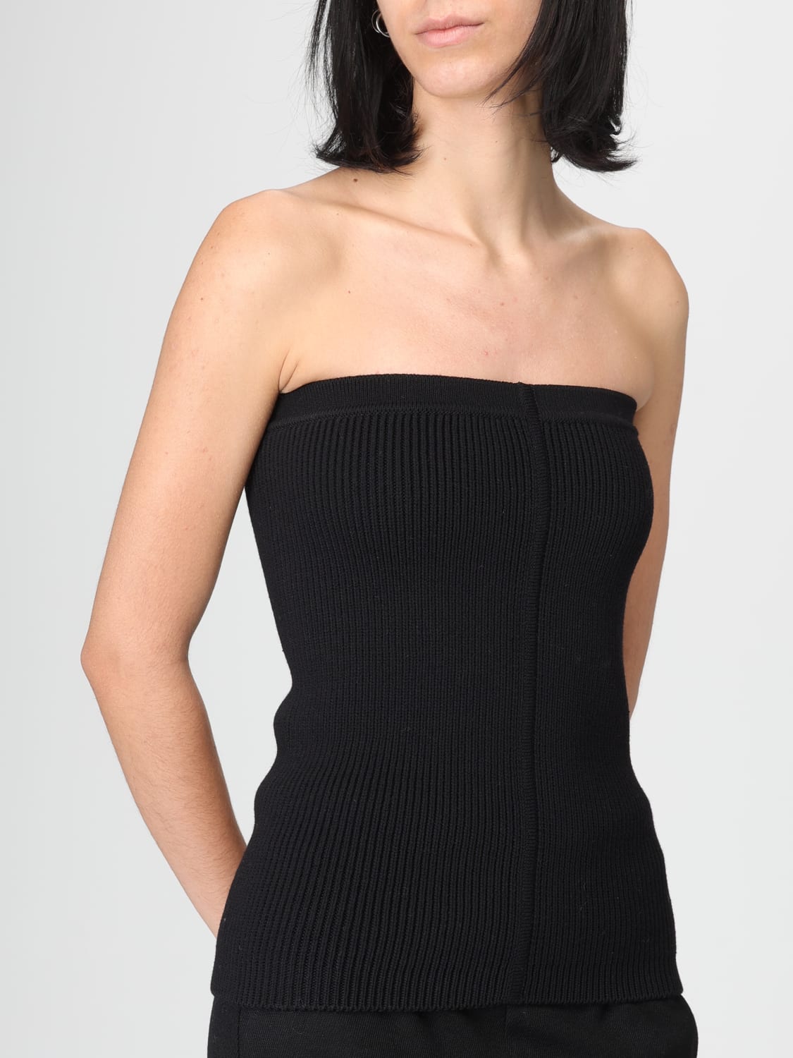 RICK OWENS TOP: Top mujer Rick Owens, Negro - Img 5