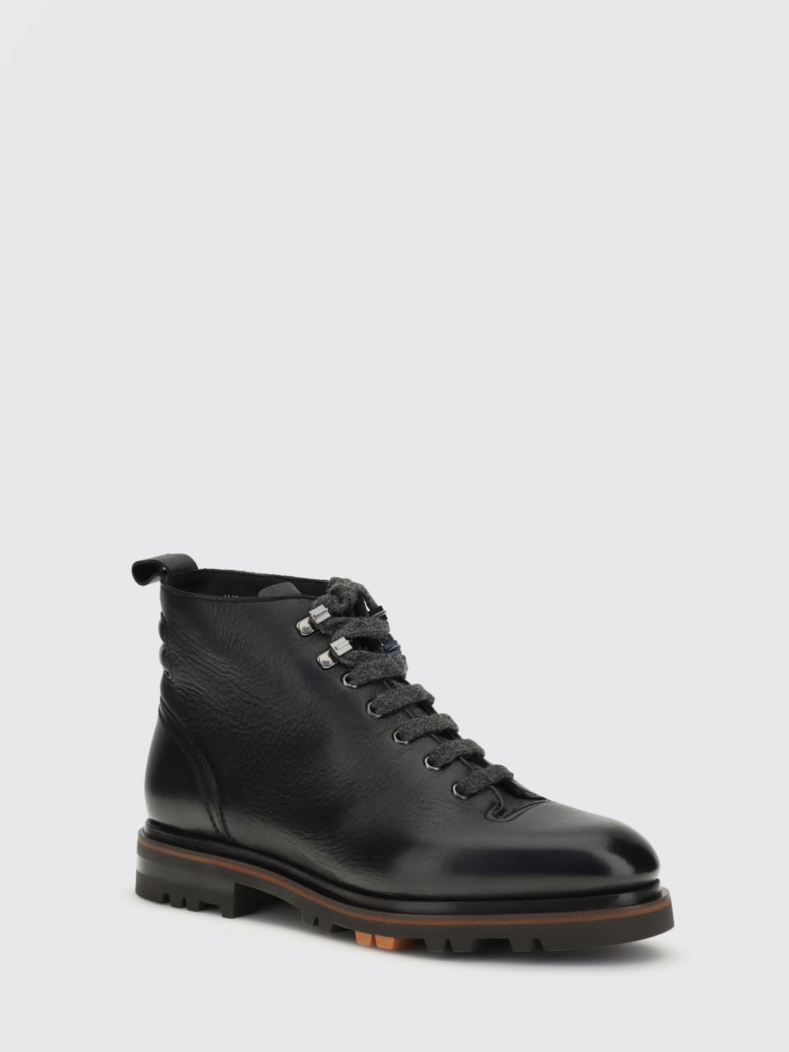 SANTONI BOOT: Boot men Santoni, Black - Img 2