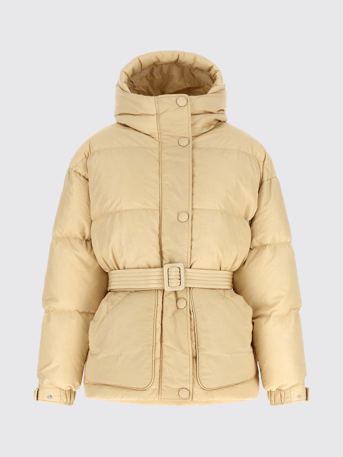 IENKI IENKI GIACCA: Piumino con cappuccio in nylon Ienki Ienki, Beige - Img 2