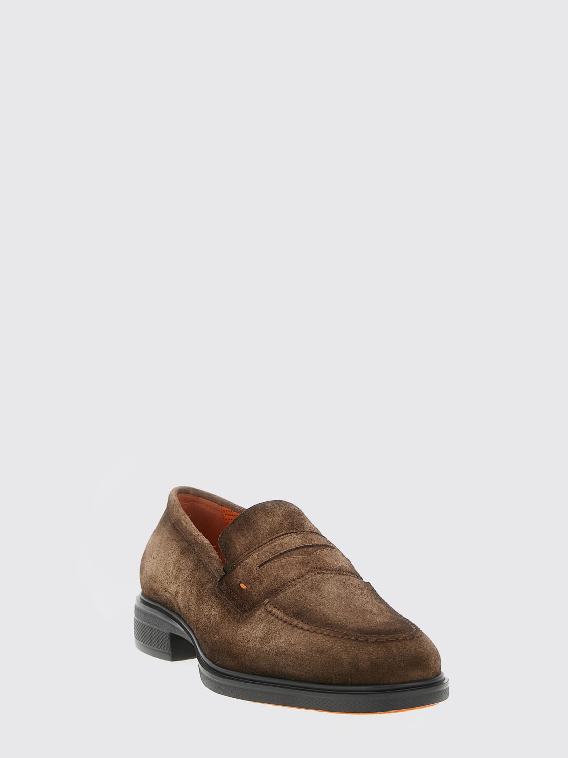 SANTONI 乐福鞋: 鞋 男士 Santoni, 棕色 - Img 2