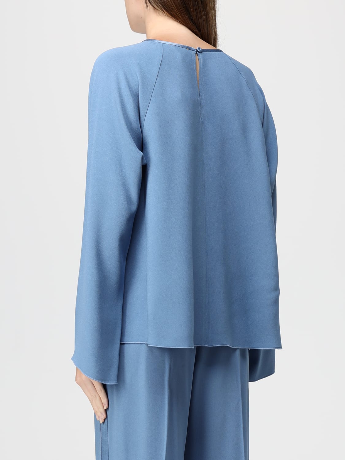 FORTE FORTE TOP: Top woman Forte Forte, Sky Blue - Img 3