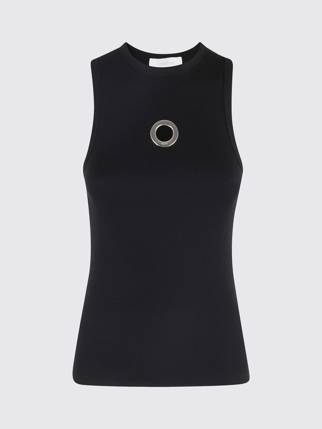 RABANNE TOP: Top woman Rabanne, Black - Img 1
