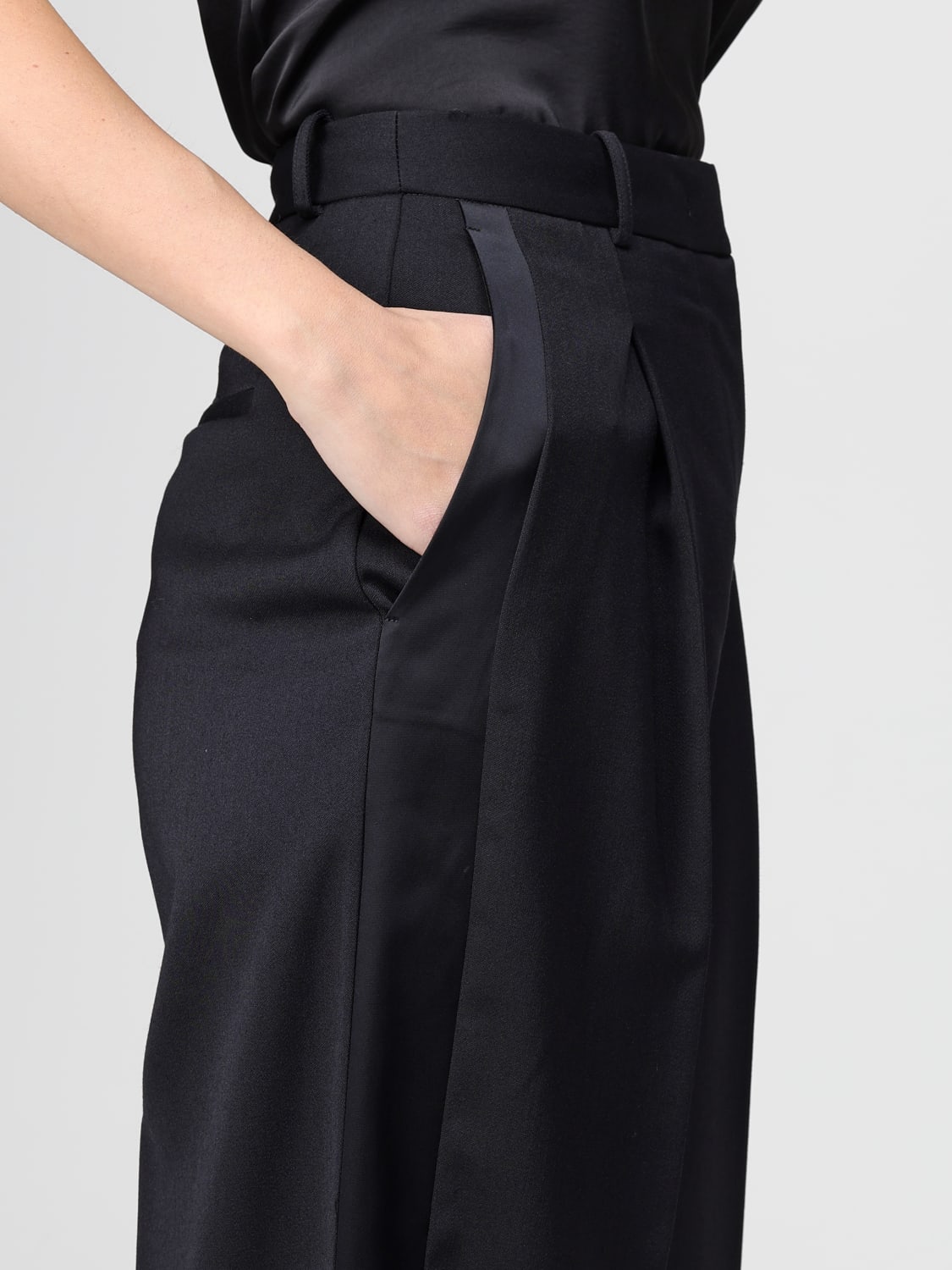 SEMICOUTURE HOSE: Hose damen Semicouture, Schwarz - Img 3