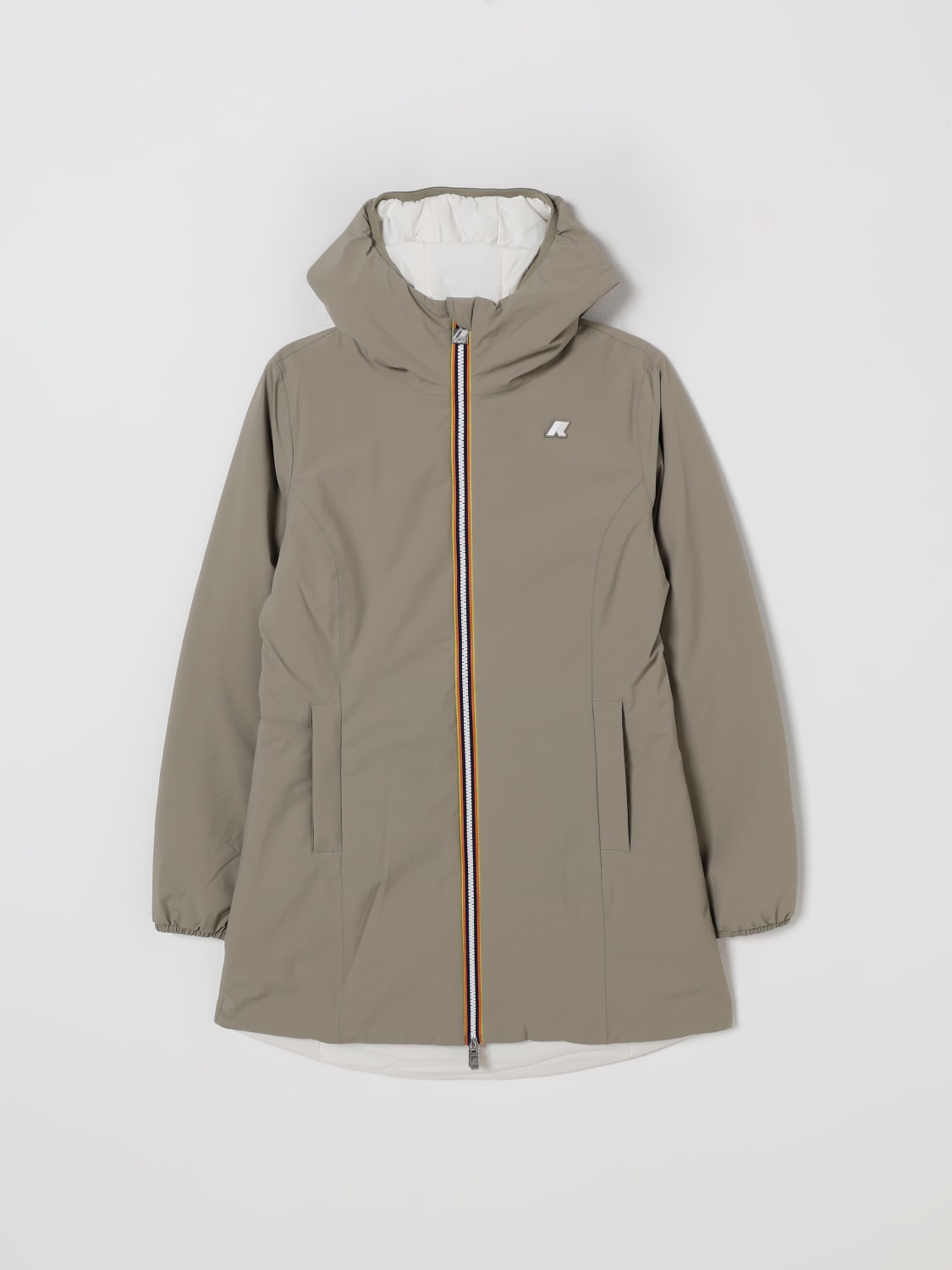 K-WAY 재킷: 재킷 남아 K-way, 베이지 - Img 1