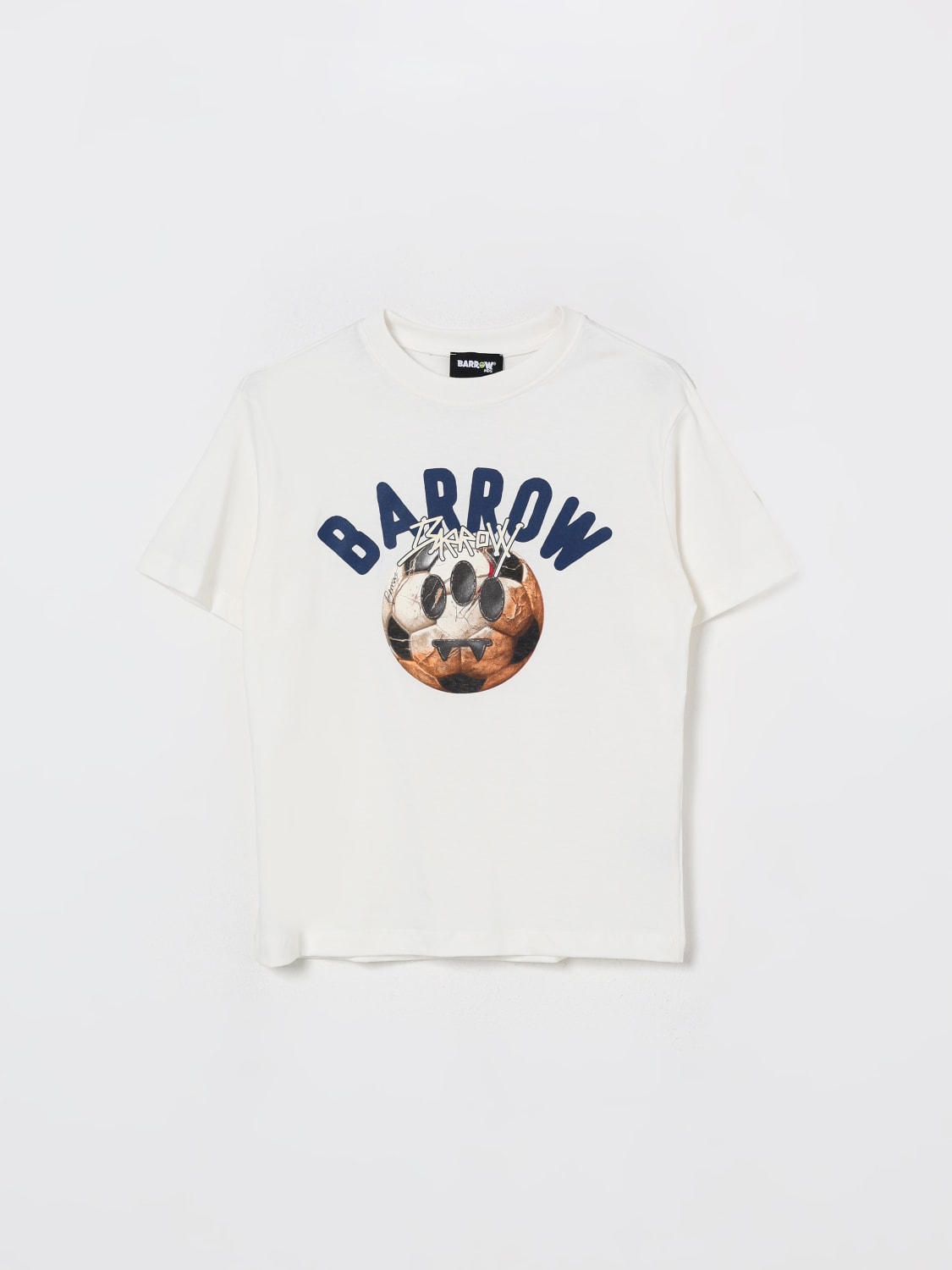 BARROW KIDS T-SHIRT: T-shirt kids Barrow Kids, Yellow Cream - Img 1