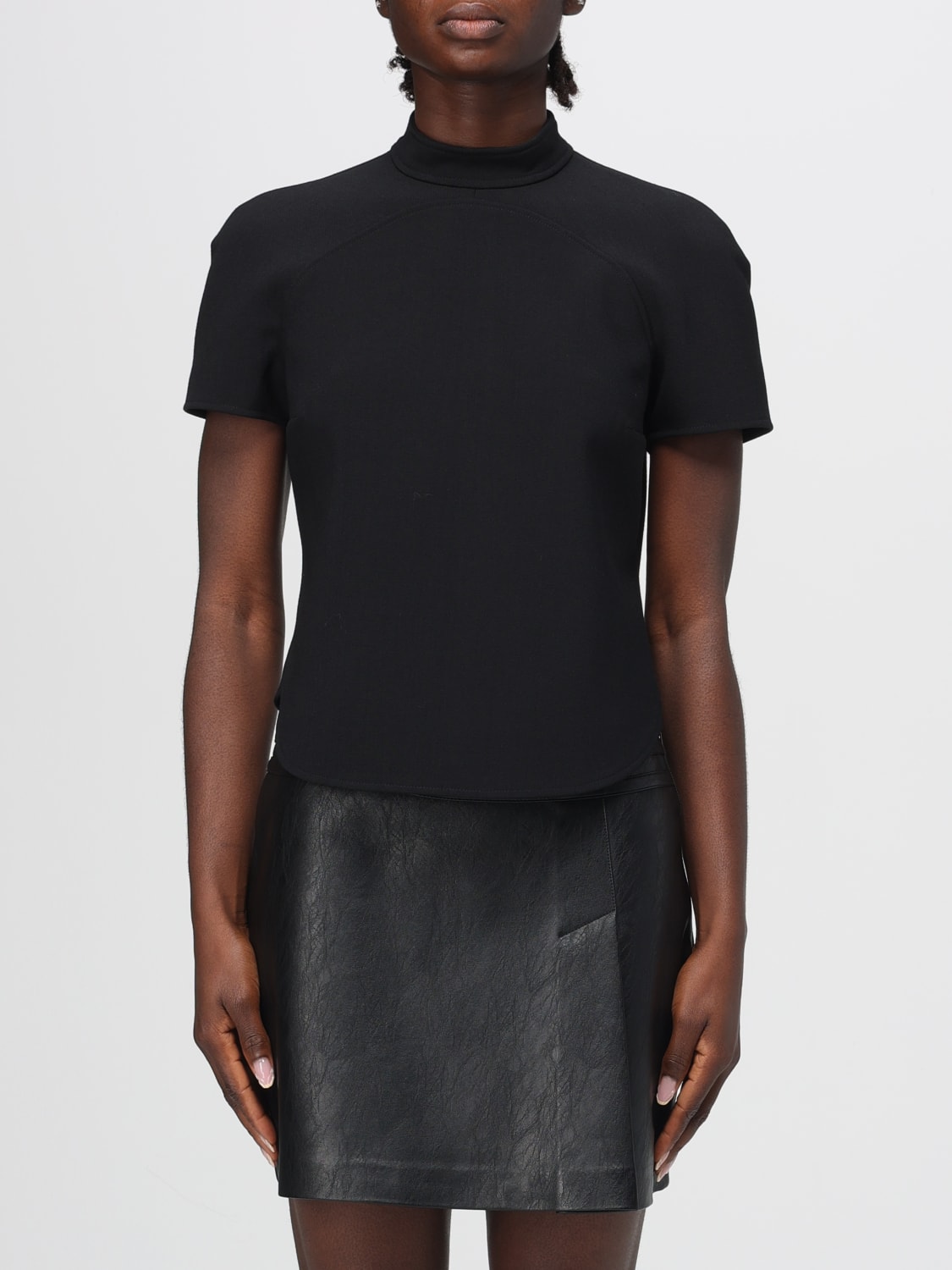 COURRÈGES TOP: Top femme CourrÈges, Noir - Img 1