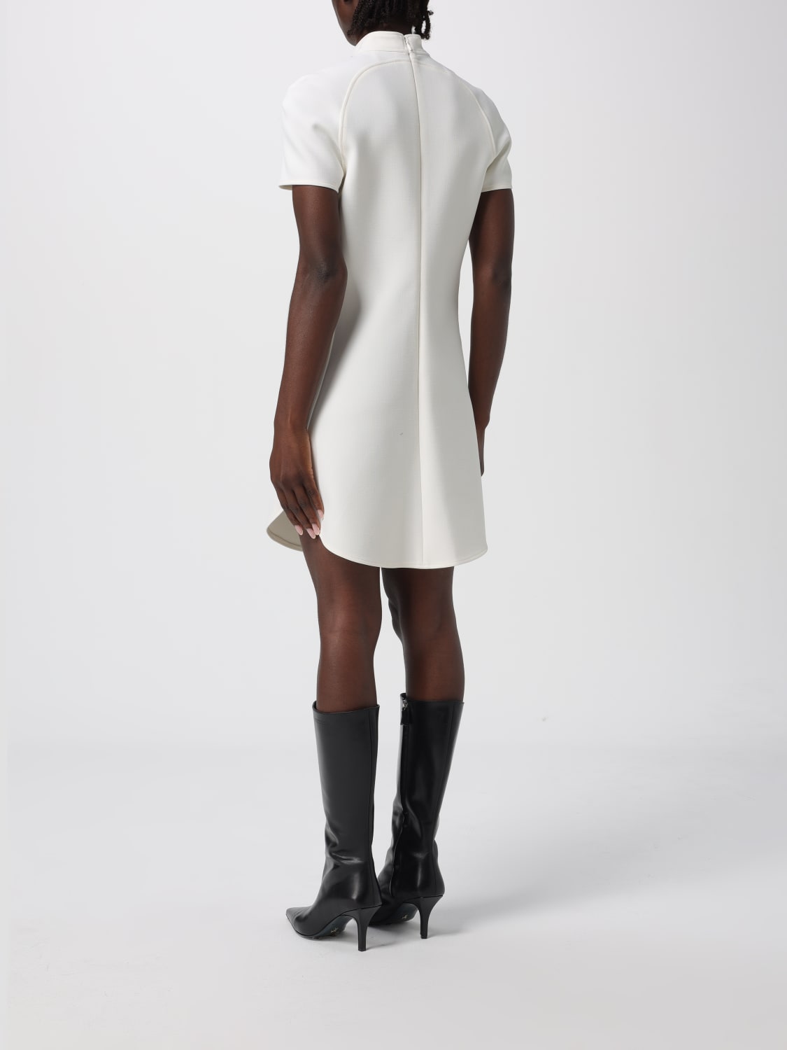 COURRÈGES DRESS: Dress woman CourrÈges, White - Img 2
