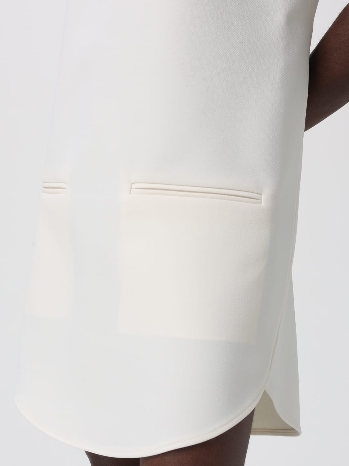 COURRÈGES DRESS: Dress woman CourrÈges, White - Img 3