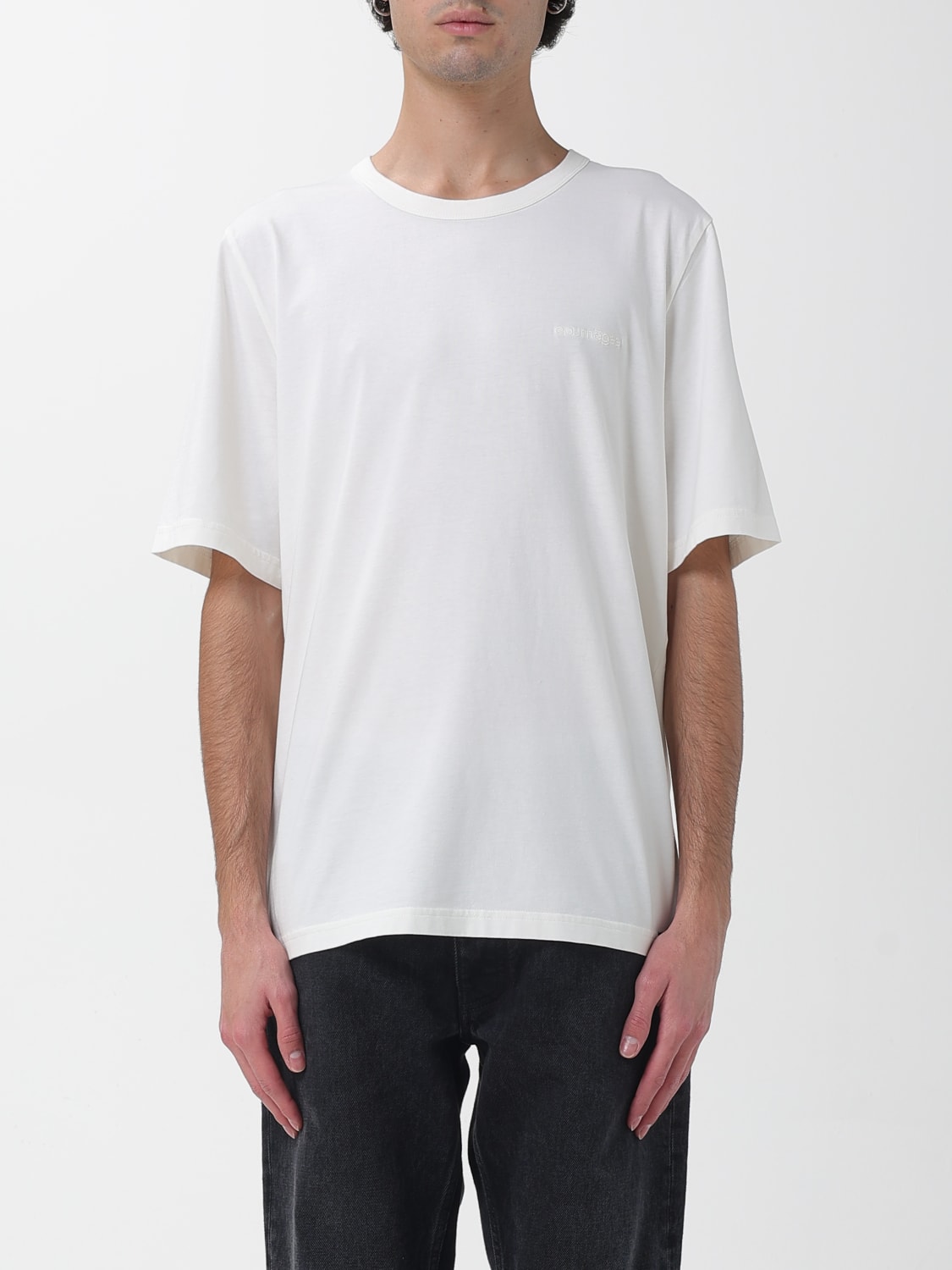 COURRÈGES T-SHIRT: T-shirt men CourrÈges, White - Img 1