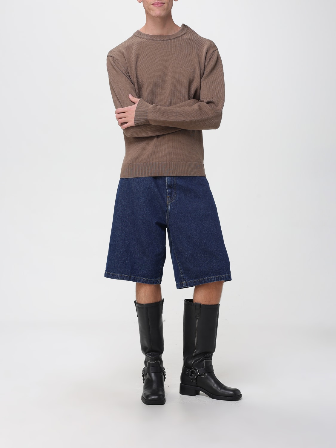 COURRÈGES PULLOVER: Pullover herren CourrÈges, Braun - Img 2