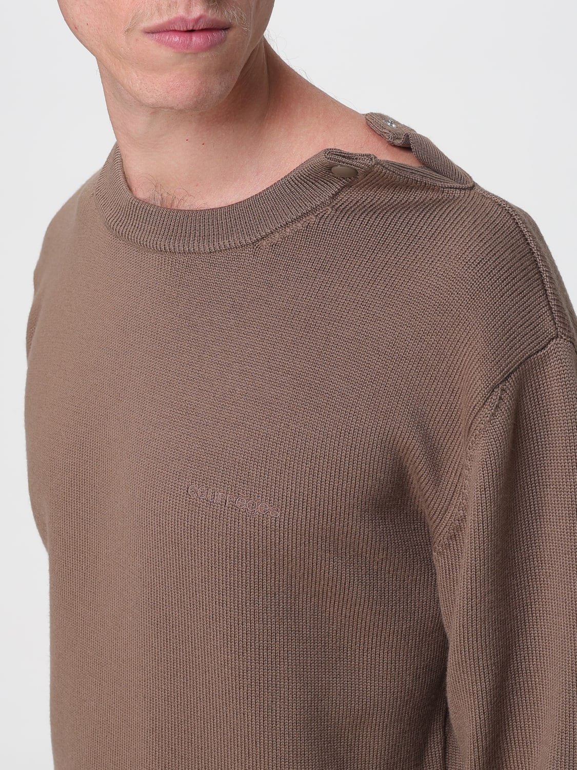 COURRÈGES PULLOVER: Pullover herren CourrÈges, Braun - Img 4