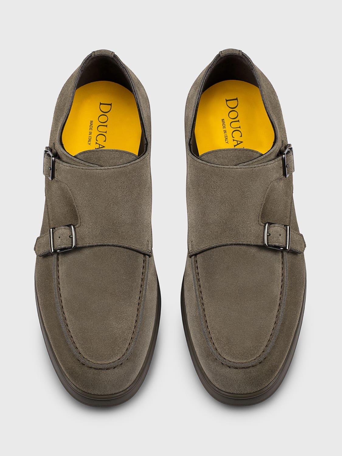 DOUCAL'S 系带鞋: 鞋 男士 Doucal's, 咖啡色 - Img 3