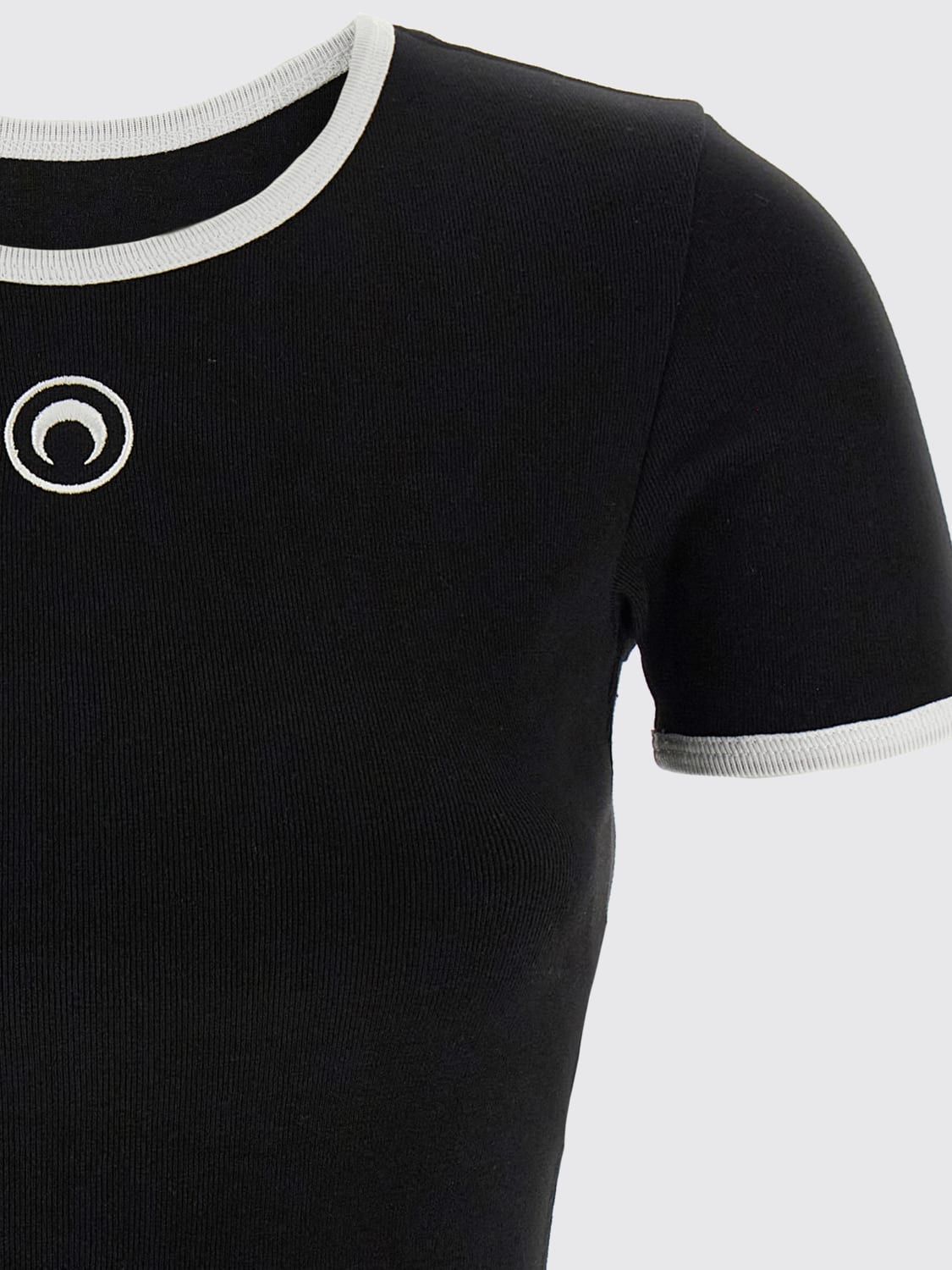 MARINE SERRE TOP: Top femme Marine Serre, Blanc - Img 4