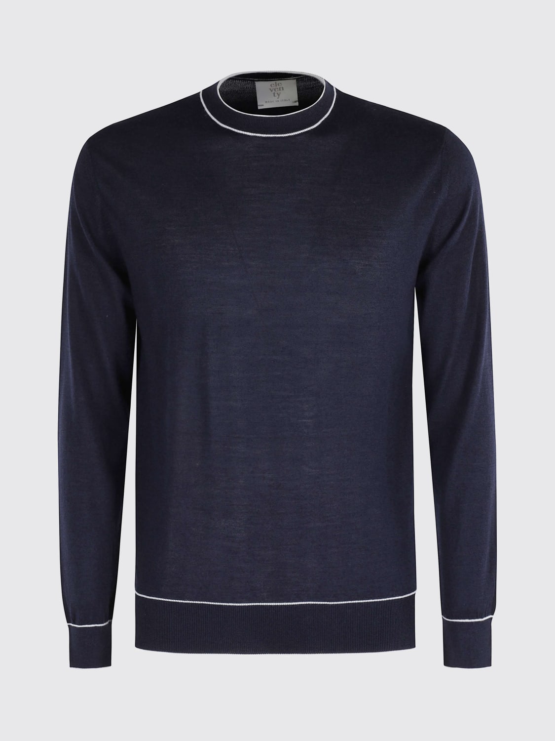 ELEVENTY SWEATER: Sweater men Eleventy, Blue - Img 1