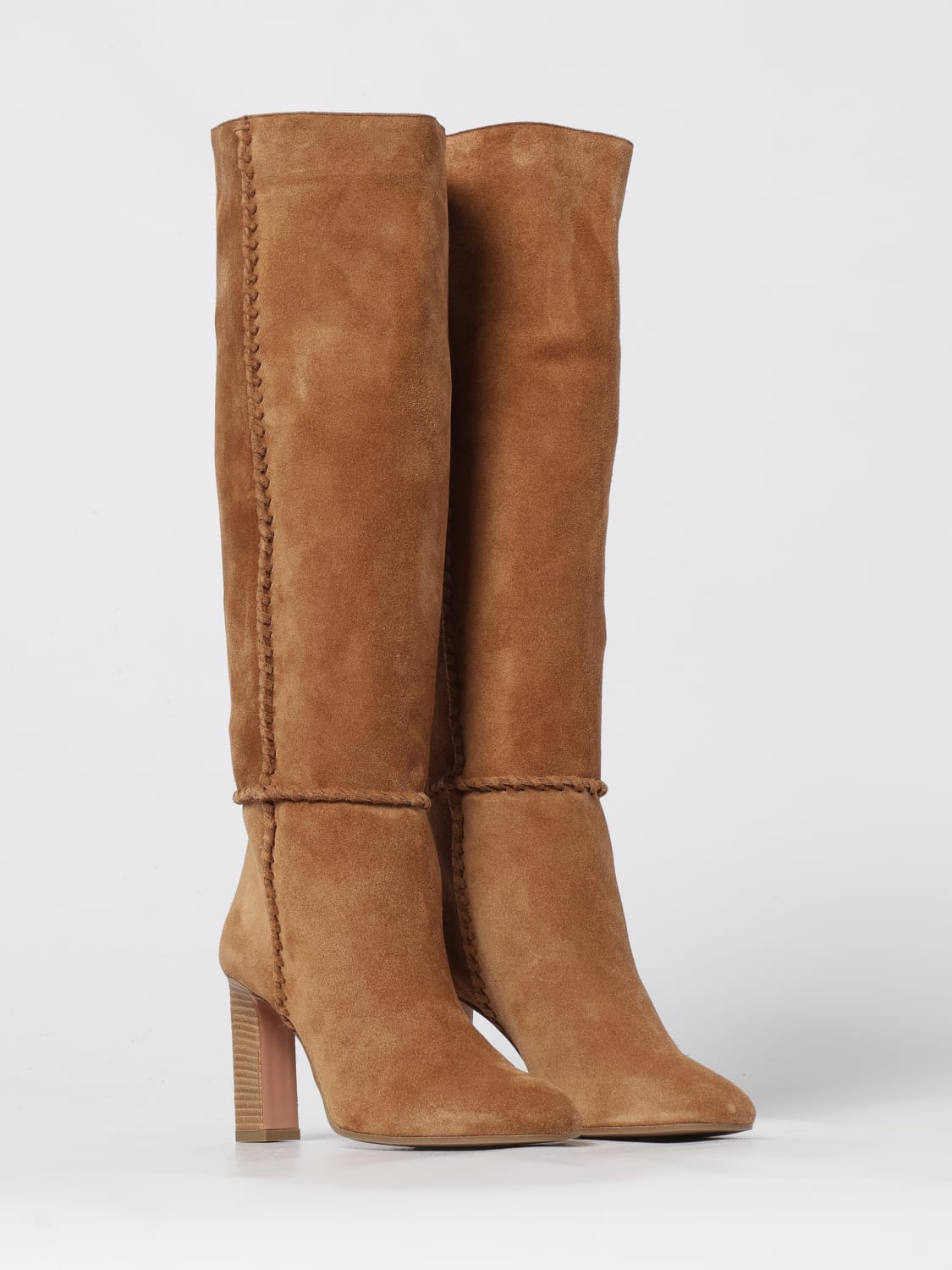 AQUAZZURA BOOTS: Shoes woman Aquazzura, Beige - Img 2