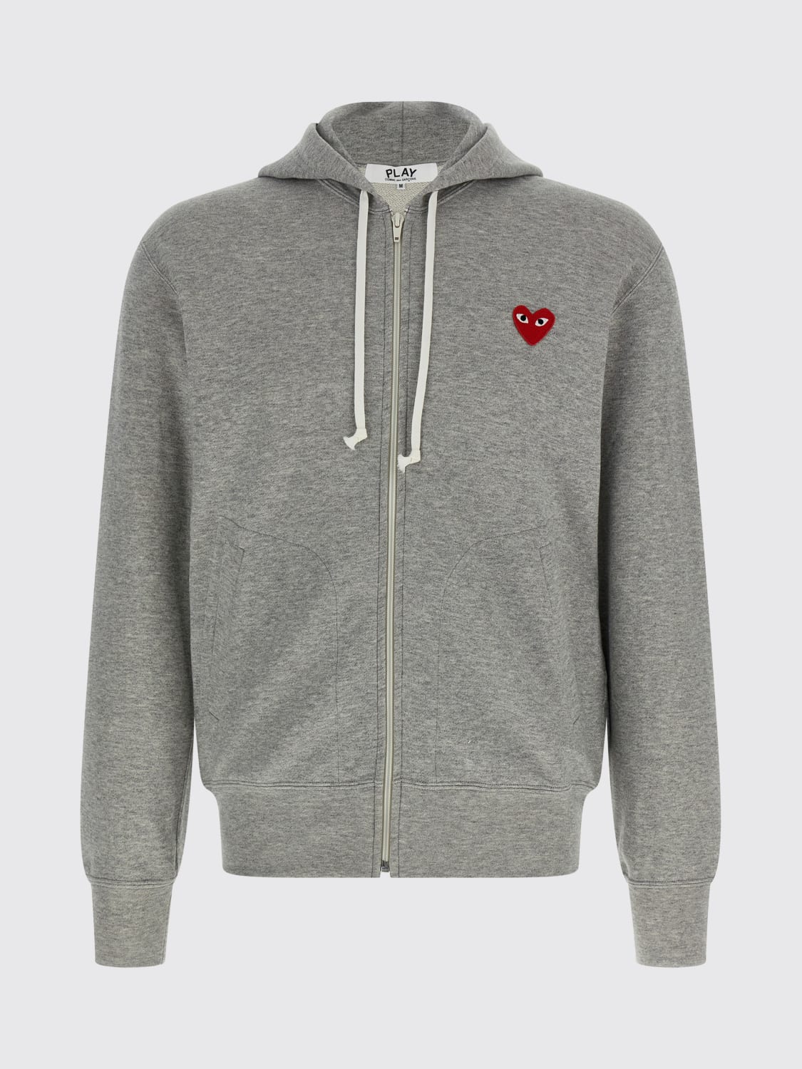 COMME DES GARÇONS PLAY SWEATSHIRT: Sweatshirt men Comme Des Garçons Play, Grey - Img 2