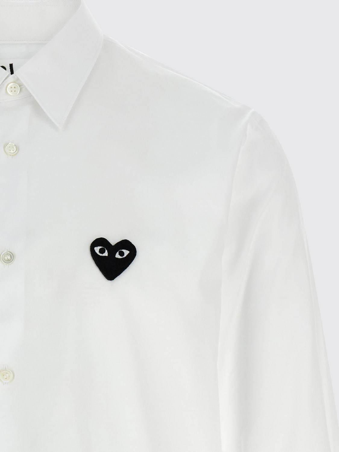 COMME DES GARÇONS PLAY SHIRT: Shirt men Comme Des Garçons Play, White - Img 3