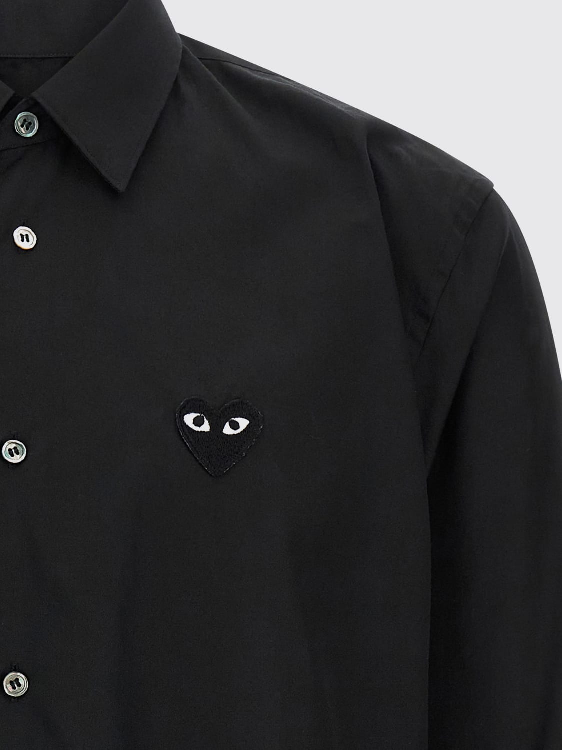 COMME DES GARÇONS PLAY SHIRT: Shirt men Comme Des Garçons Play, Black - Img 3