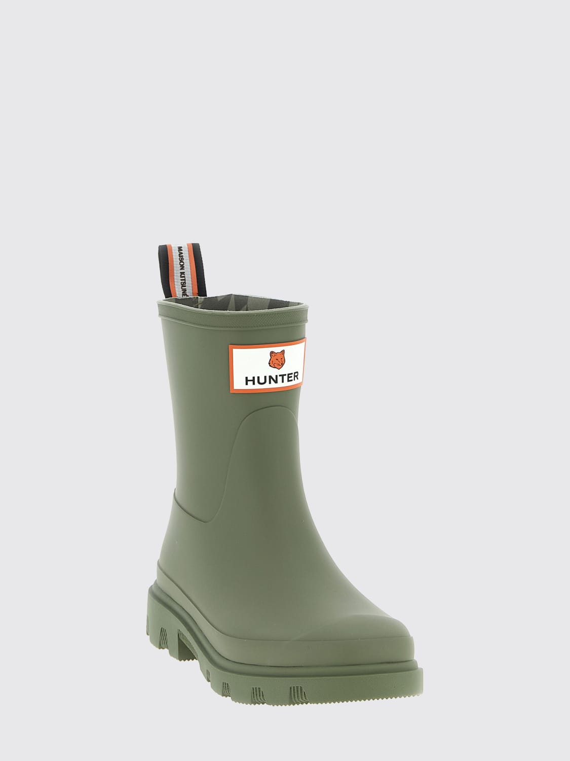HUNTER BOTTES: Chaussures femme Maison KitsunÉ, Vert - Img 2