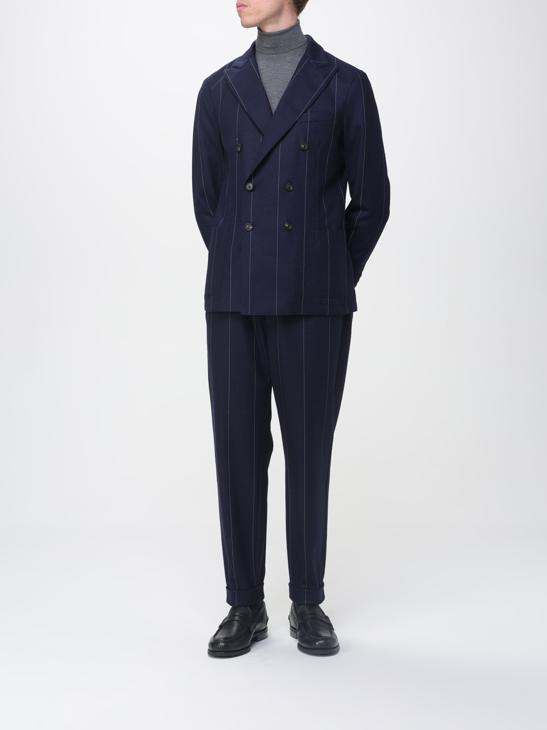 ELEVENTY PANTS: Pants men Eleventy, Blue - Img 2