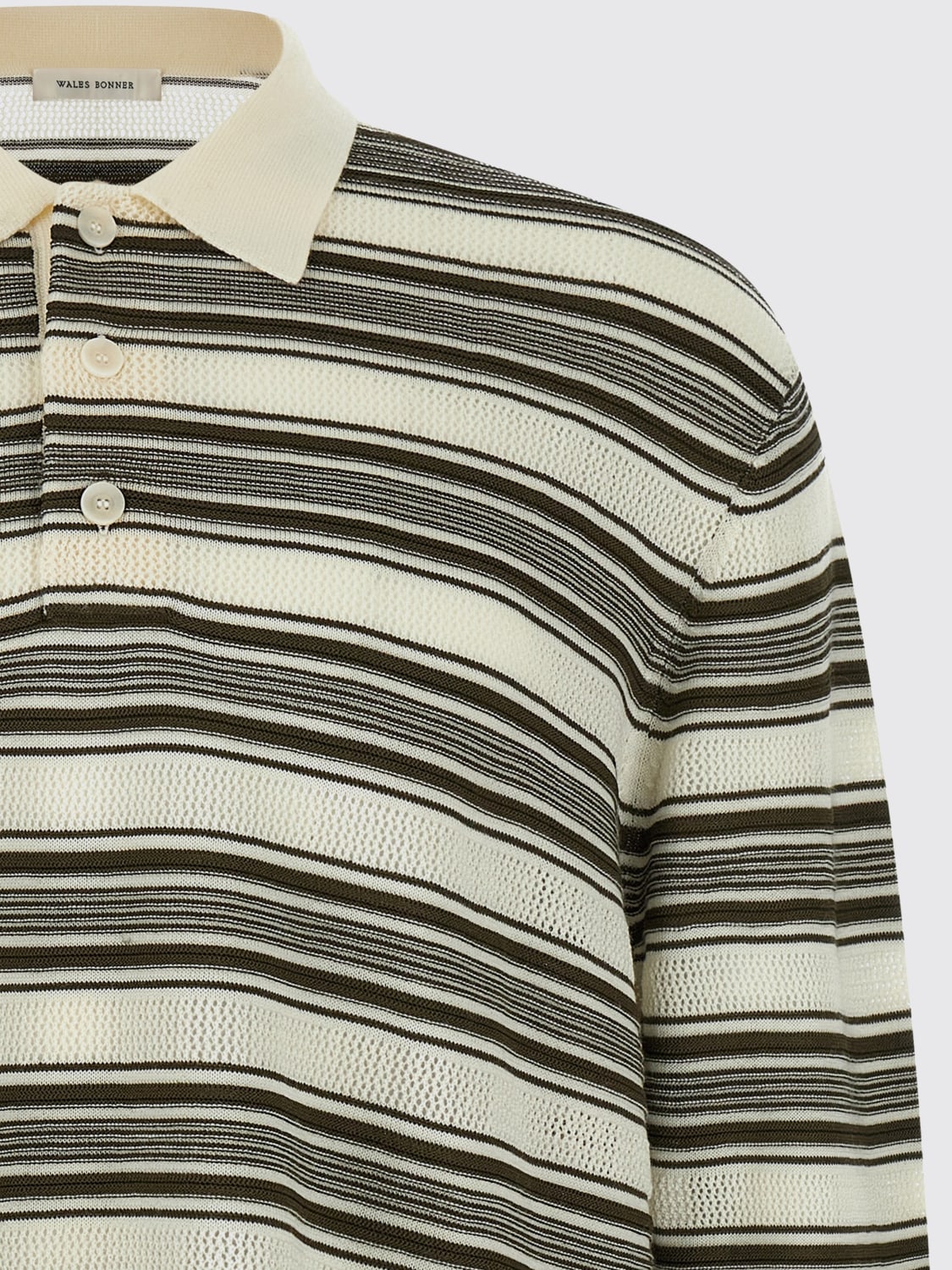 WALES BONNER POLO SHIRT: Polo shirt men Wales Bonner, Multicolor - Img 3