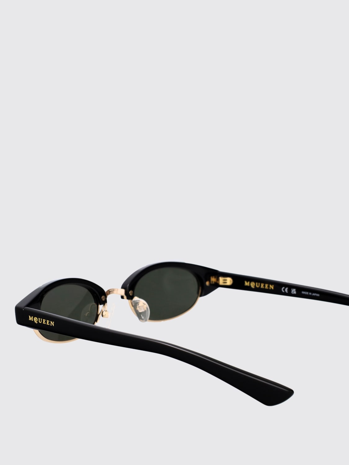 MCQUEEN SUNGLASSES: Sunglasses men McQueen, Black - Img 4