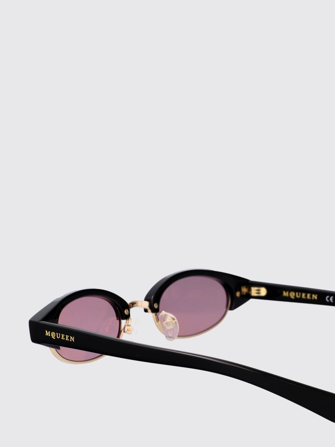 MCQUEEN SUNGLASSES: Sunglasses men McQueen, Black 2 - Img 4