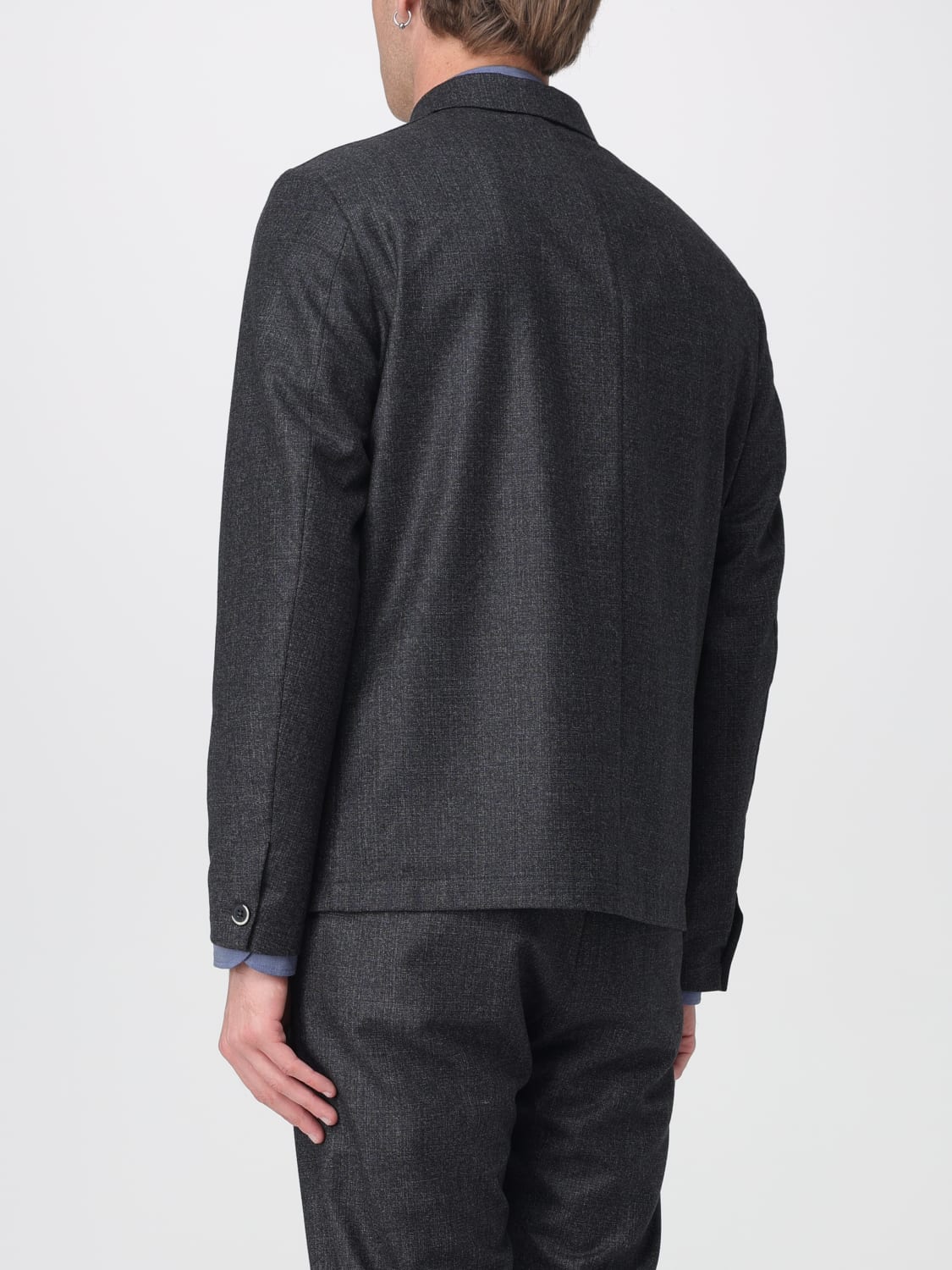 BARENA JACKET: Jacket men Barena, Grey - Img 3