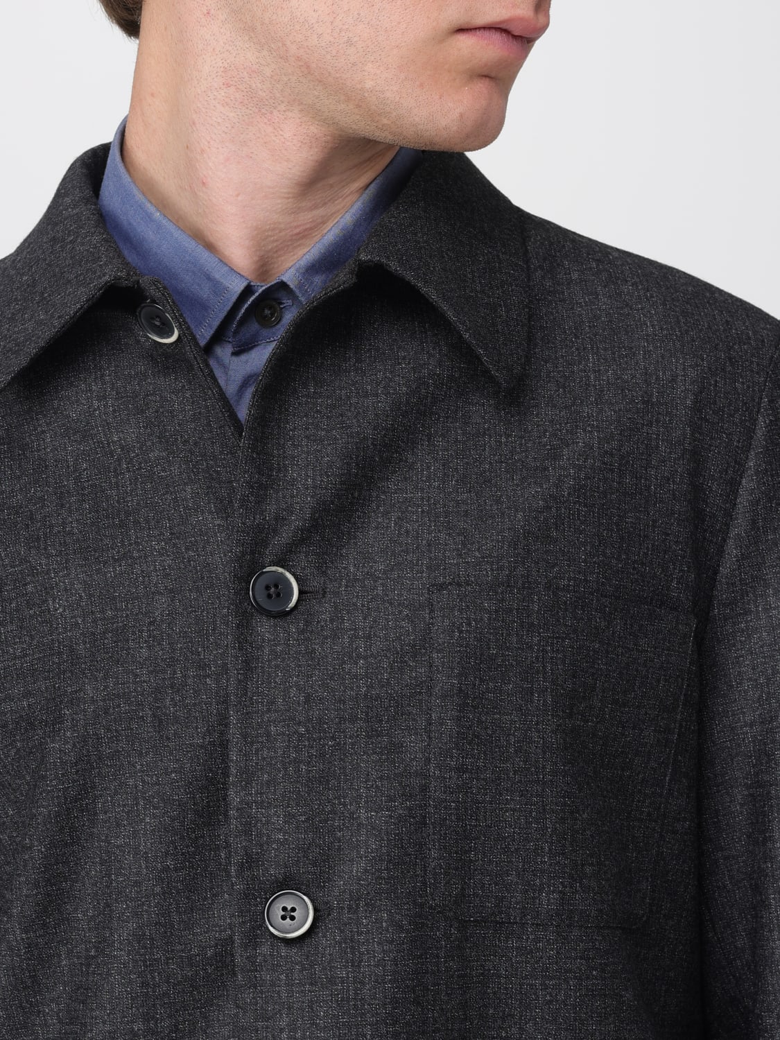 BARENA JACKET: Jacket men Barena, Grey - Img 5