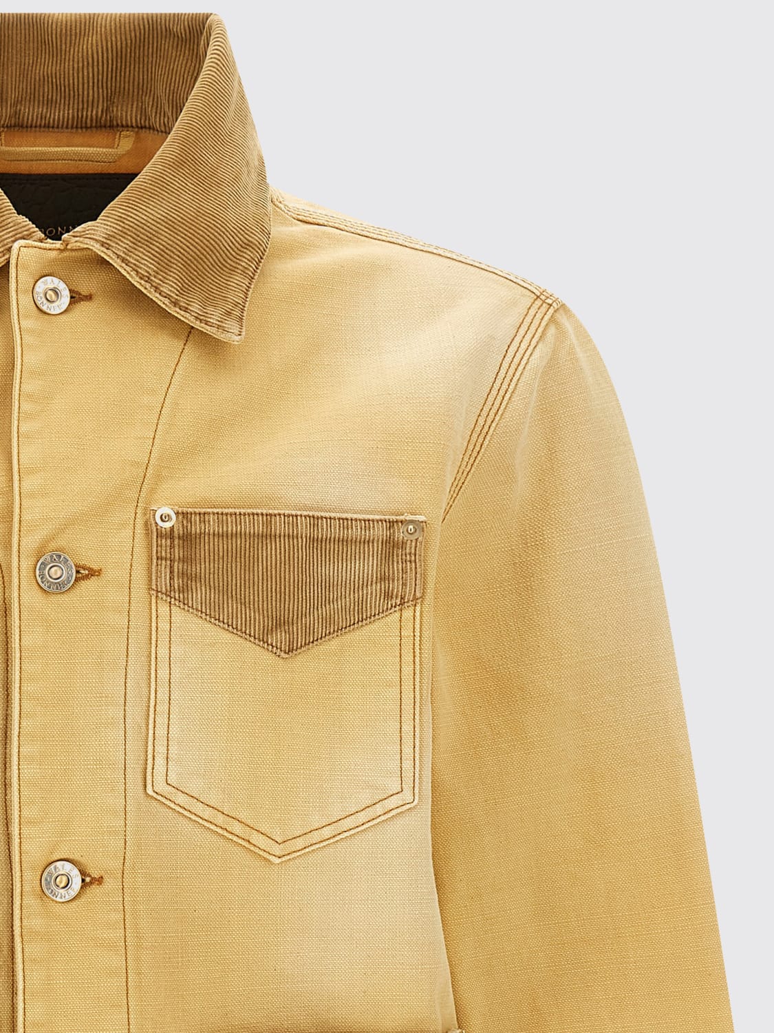 WALES BONNER JACKE: Jacke herren Wales Bonner, Beige - Img 3