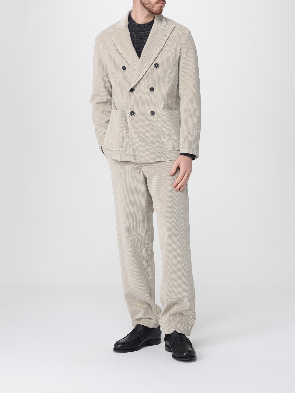 BARENA JACKET: Jacket men Barena, Grey - Img 2