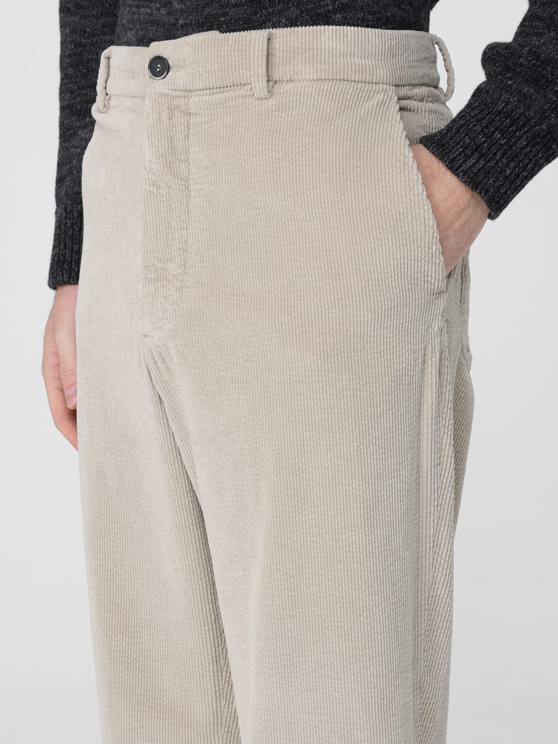 BARENA PANTS: Pants men Barena, Grey - Img 4