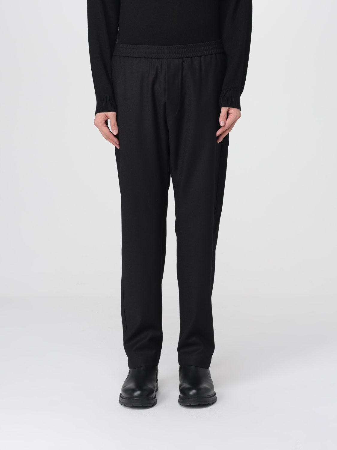 BARENA PANTS: Pants men Barena, Black - Img 1
